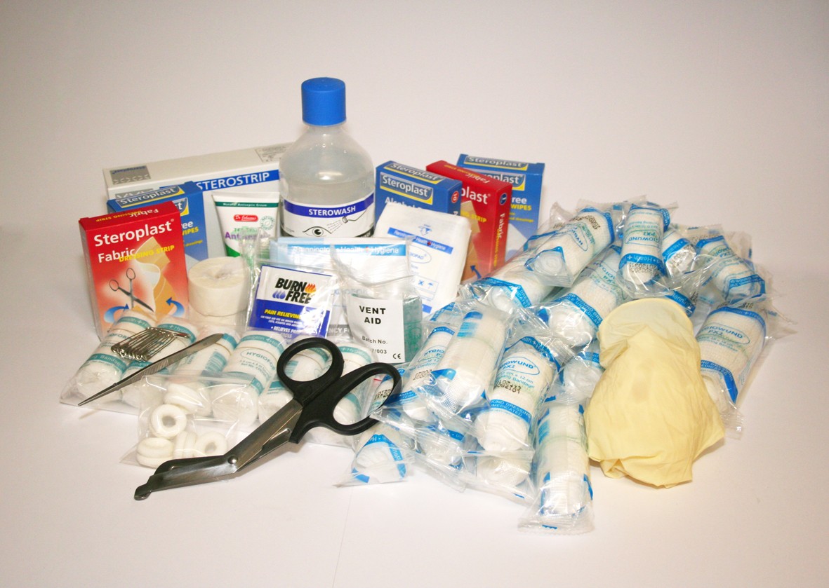First Aid Kits Refill for 50 persons (Dect.)