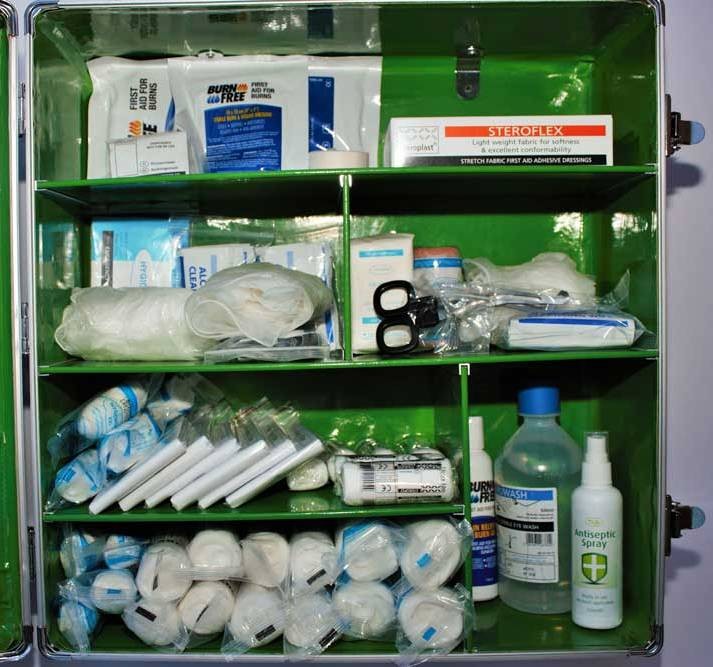 Large First Aid Wall Mounted Cabinet