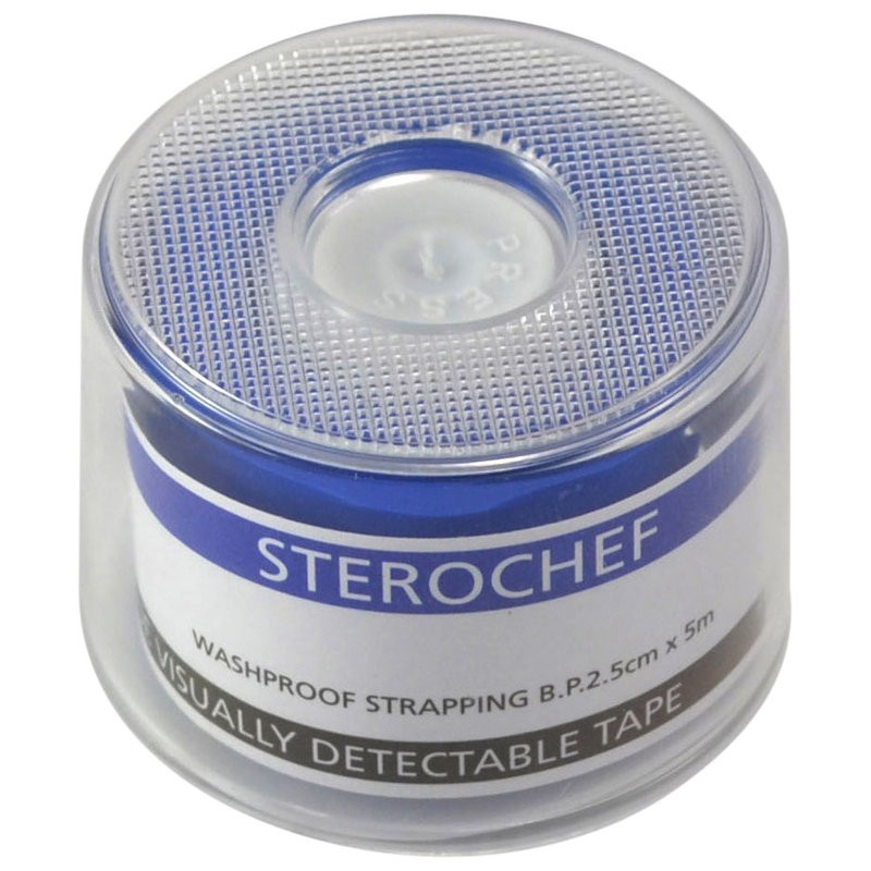 Detectable Blue Tape 2.5cm x 5m